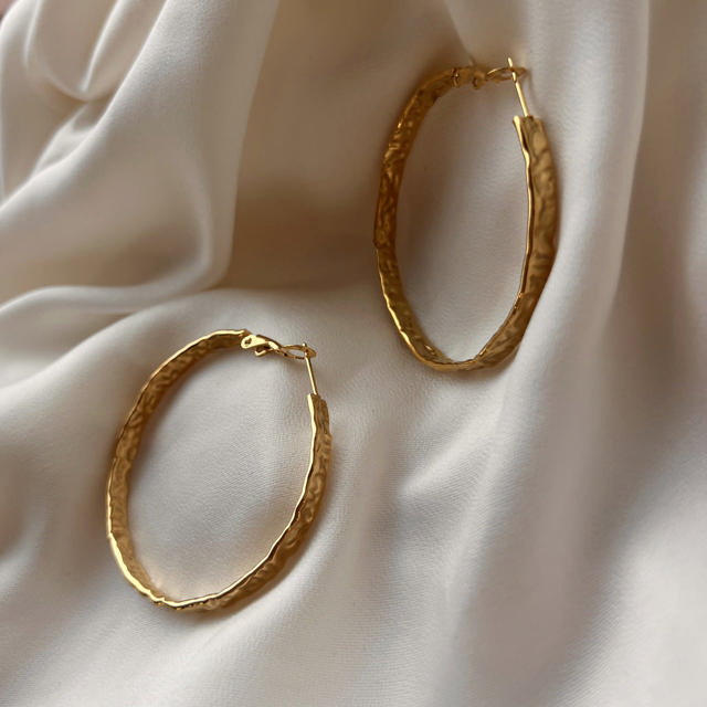 Hoops steel gold