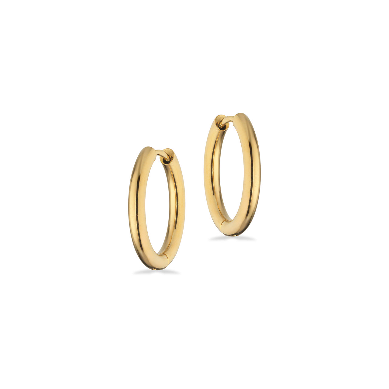 *Molly creoler 2,5 x 14 mm stål guldfarvet