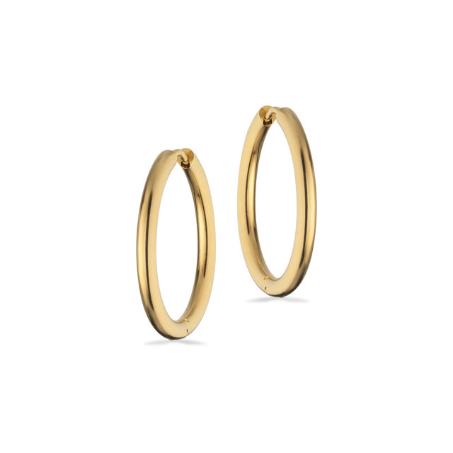 *Molly creoler 2,5 x 20 mm stål guldfarvet