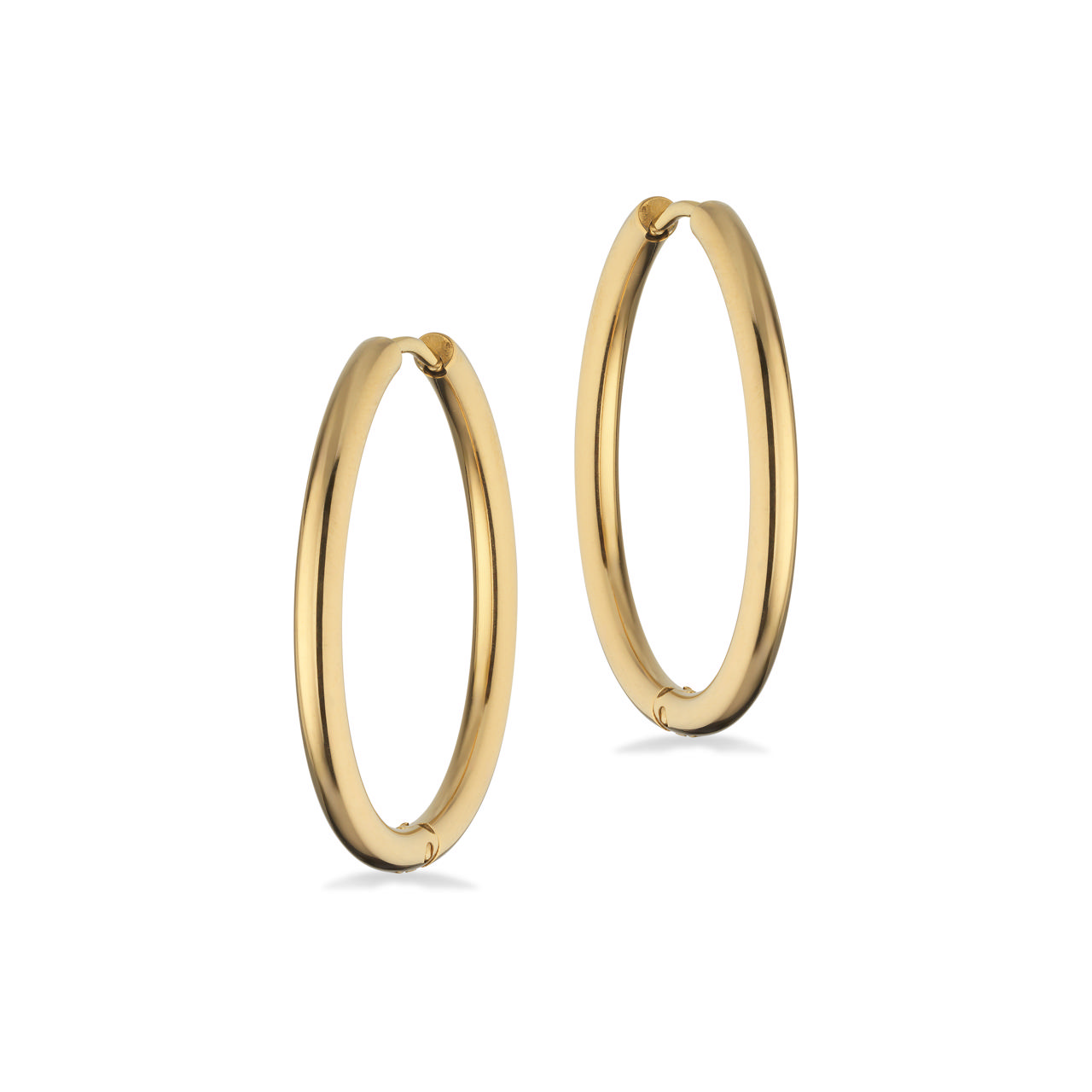 *Molly creoler 2,5 x 25 mm stål guldfarvet