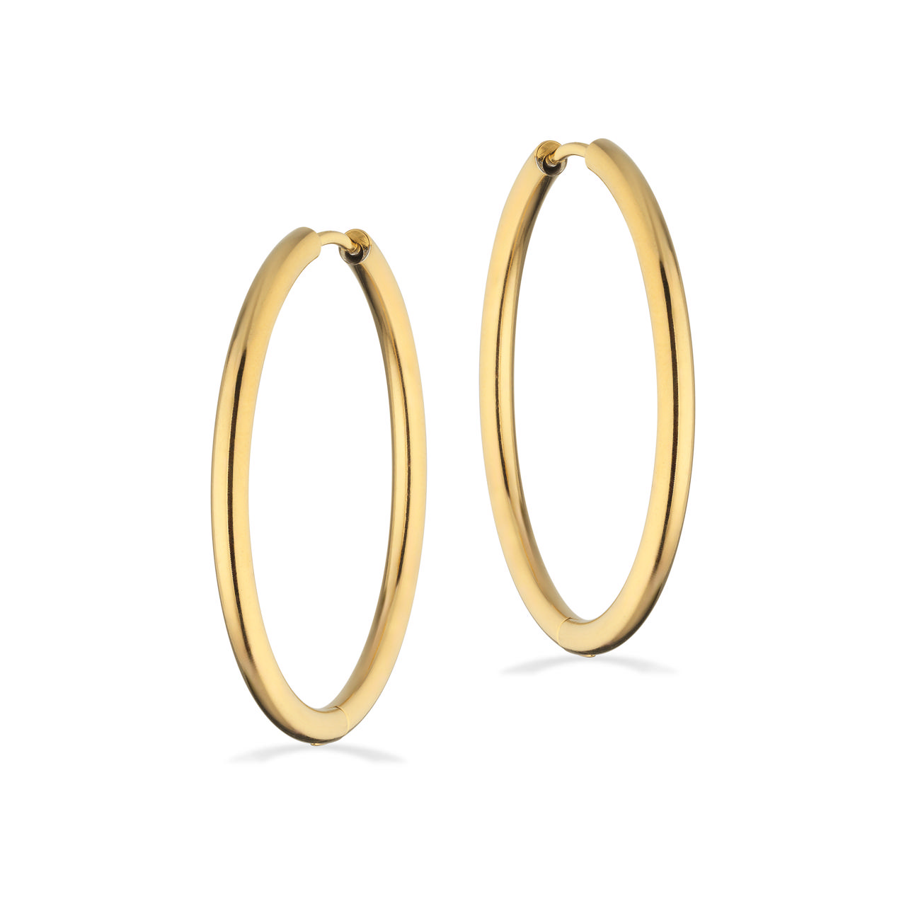 *Molly creoler 2,5 x 30 mm stål guldfarvet