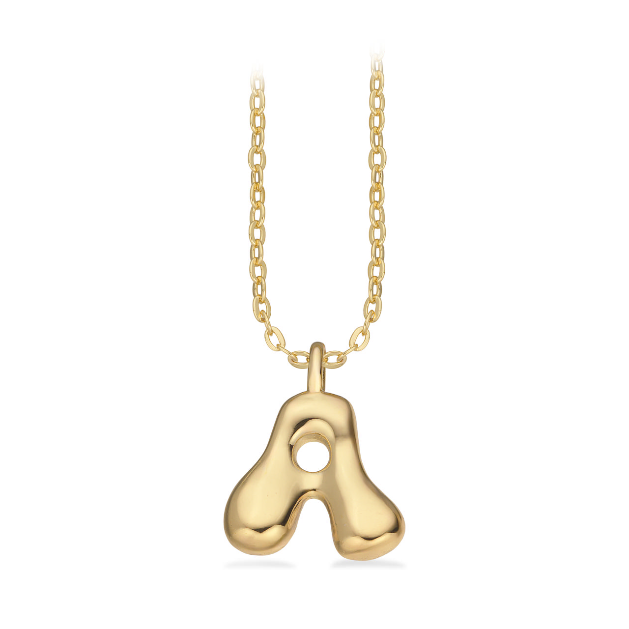 Pendant A brass goldplated