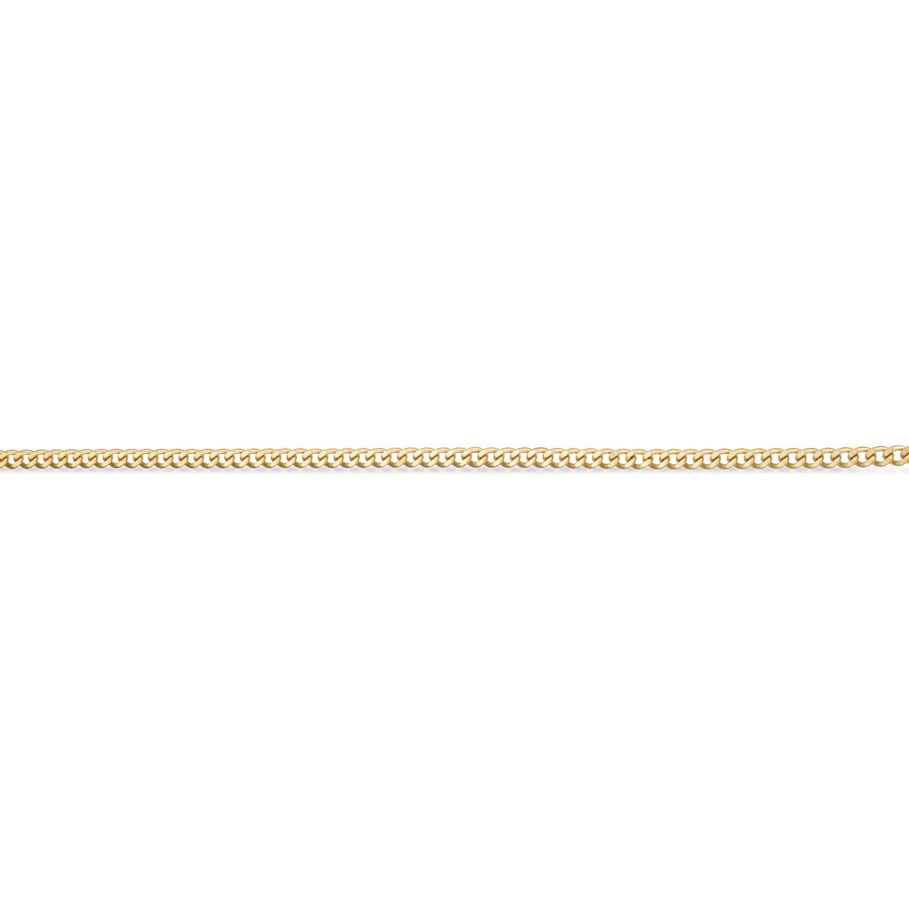 *Molly armbånd panzer facet stål guldf. 19+2 cm