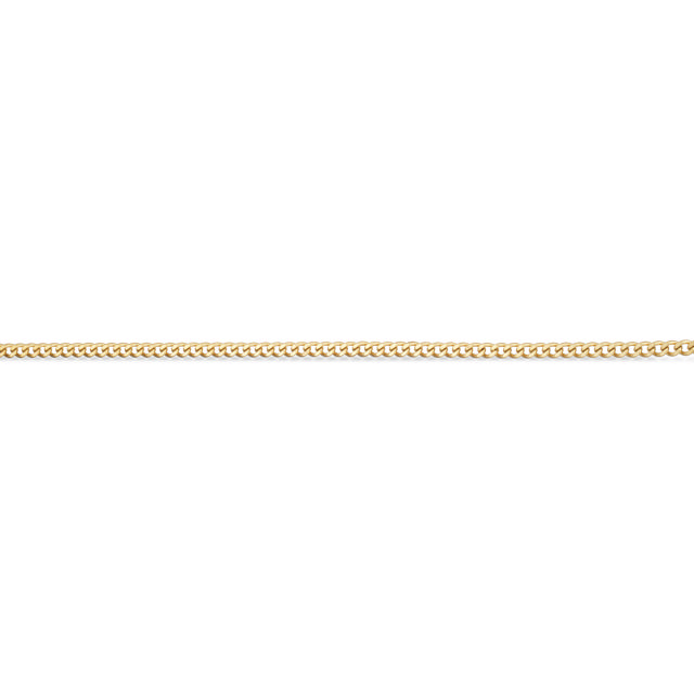 *Molly armbånd panzer facet stål guldf. 19+2 cm