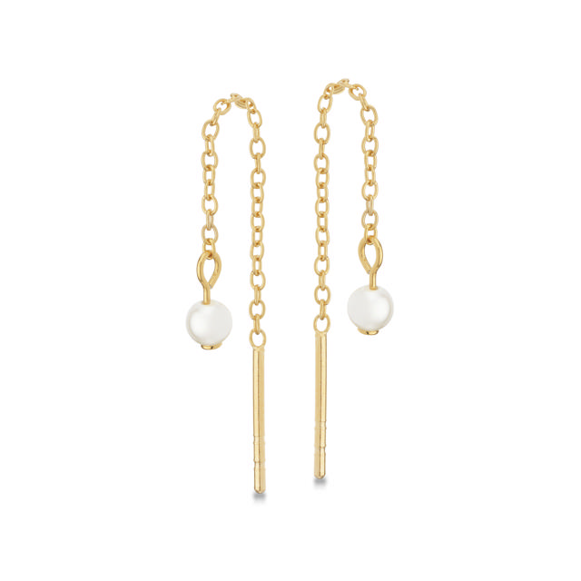 Earchain pearl 925 goldplated