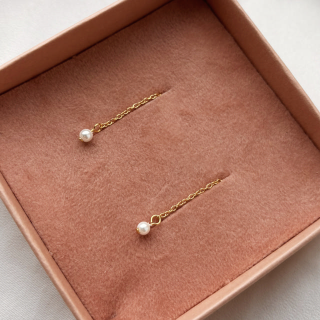Earchain pearl 925 goldplated