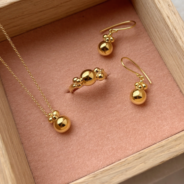 Earhanger 925 goldplated