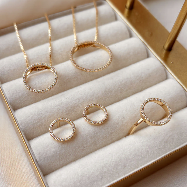 Pendant 0,14 H-W/SI 585 yell.