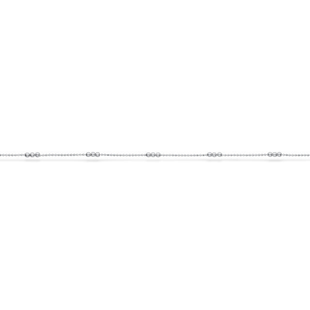 Bracelet 925 rho. 17+2 cm