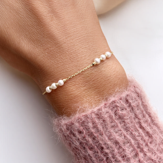 Bracelet fwp. 17+2 cm 333 yell.