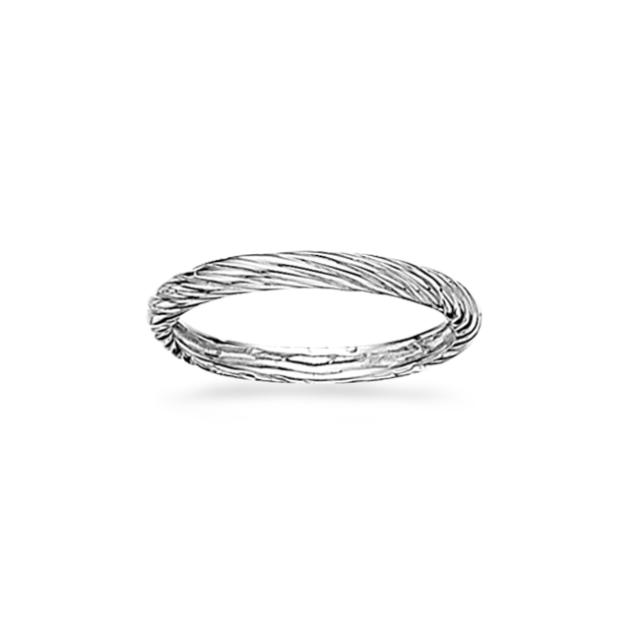 Loop ring sølv