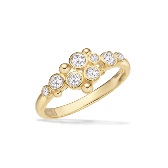 Ring zir. 925 goldplated