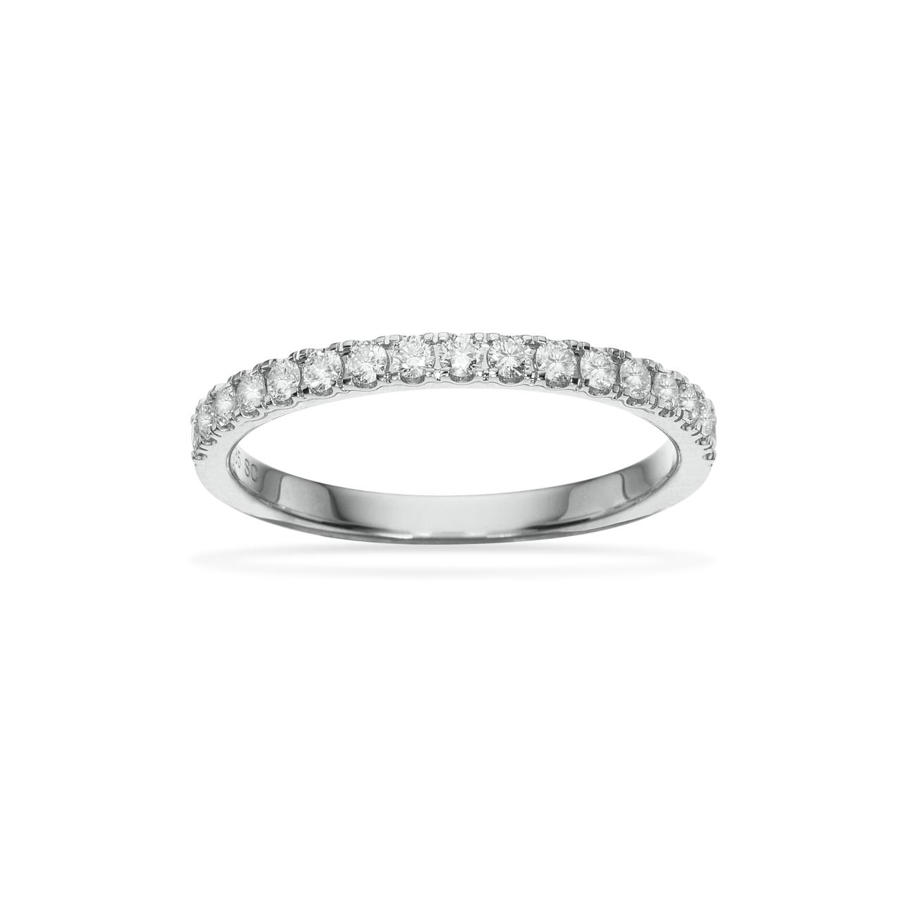 Dazzling Ring 0,32 H-W/SI 14 kt.