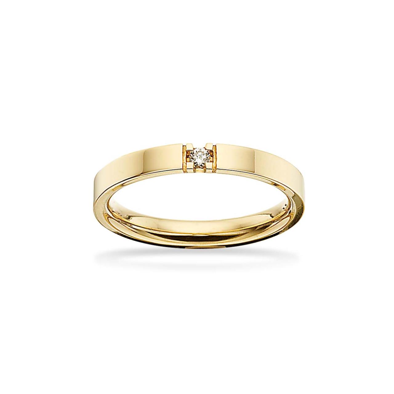Grace Ring 14 kt.rd 1x0,04 H-W/SI