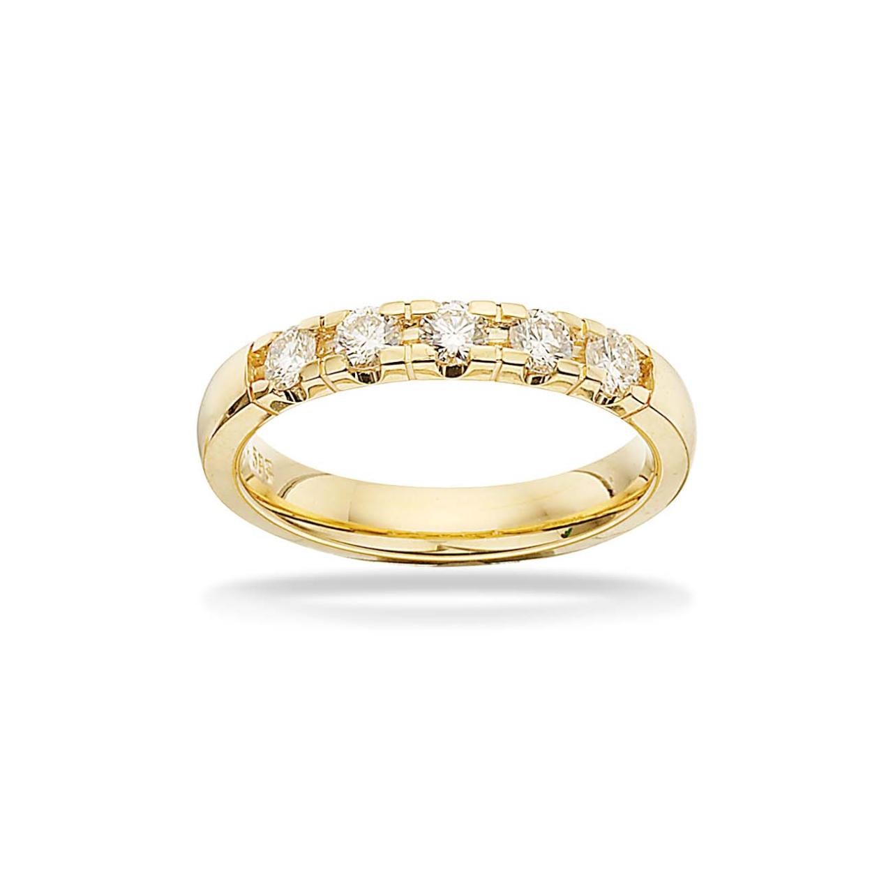 *Grace Ring 14 kt rd 5x0,11 H-W/SI